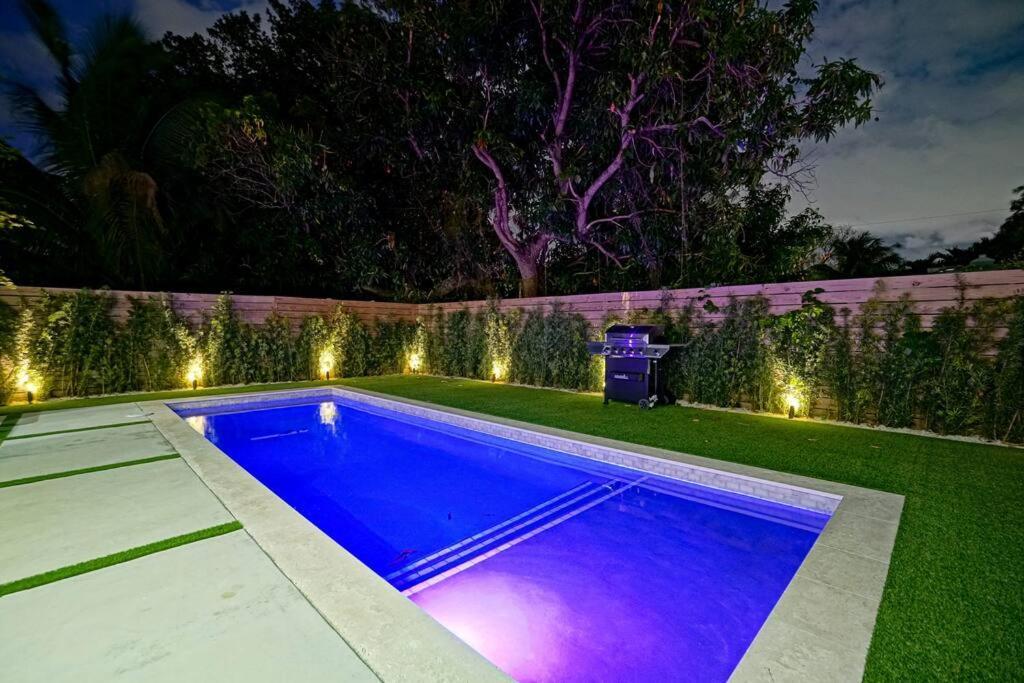 فيلا Design House -Heated Pool -Big Yard -Gated Parking ميامي المظهر الخارجي الصورة